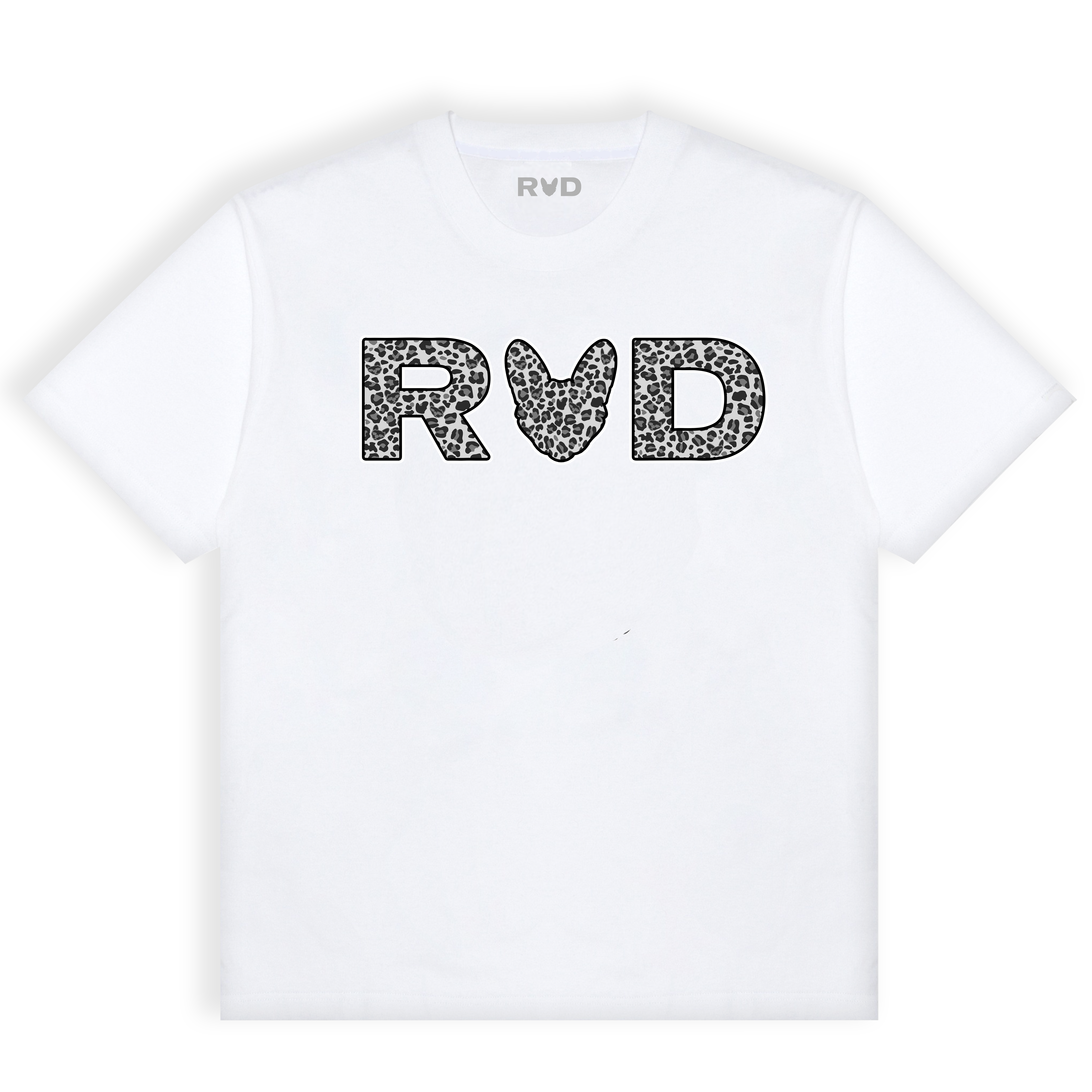 RUD SNOW LEOPARD T-SHIRT - WHITE