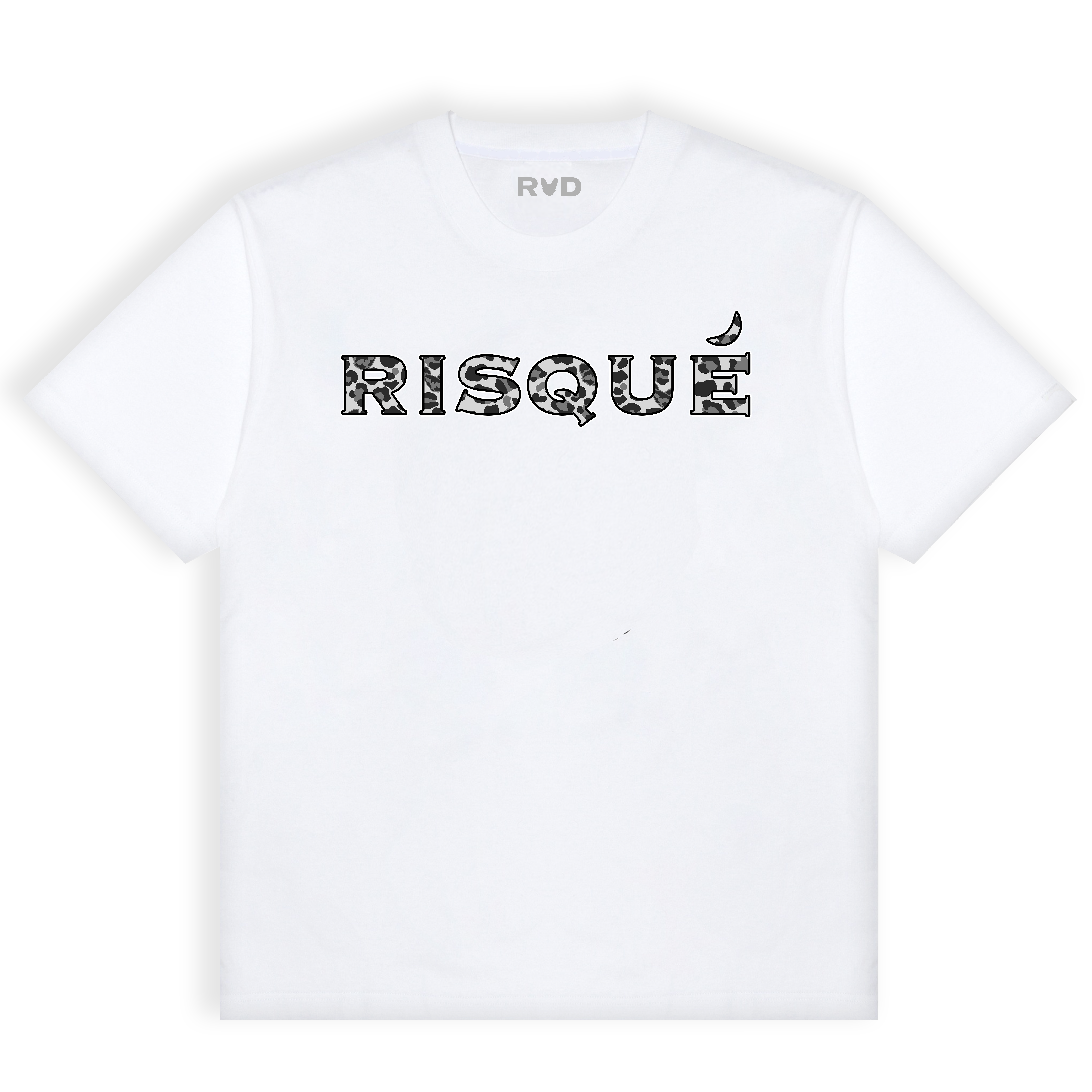 RISQUÉ SNOW LEOPARD T-SHIRT – WHITE